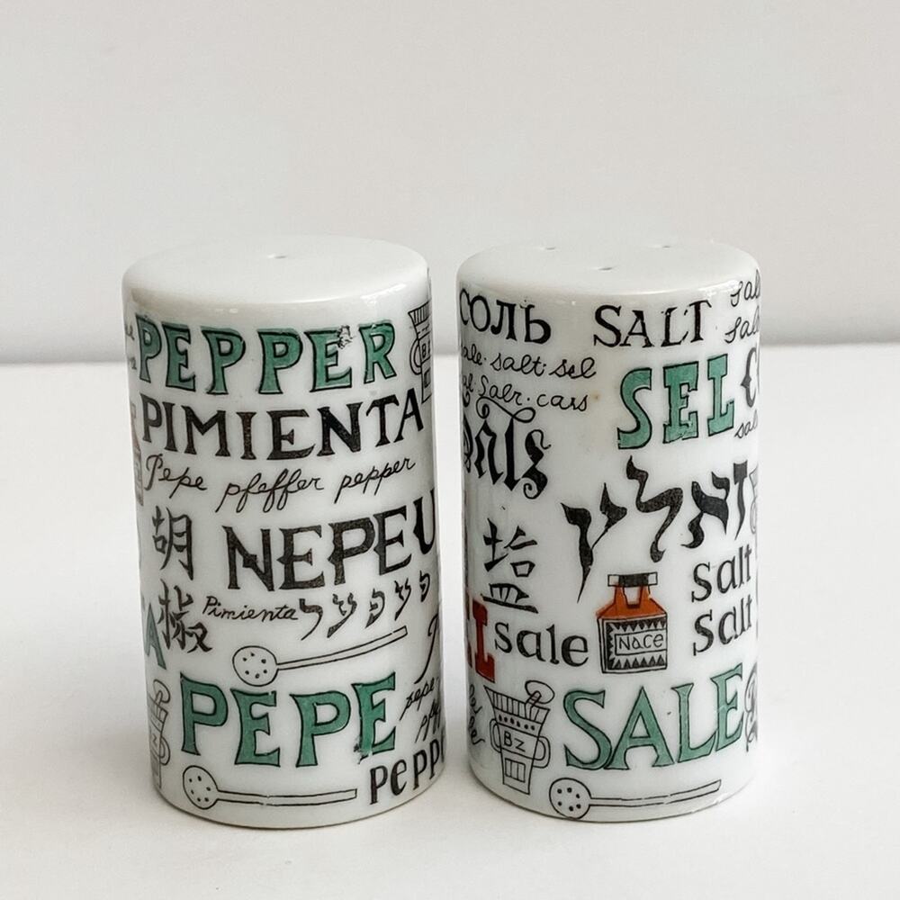 Adorable Salt & Pepper Shaker Made in Japan